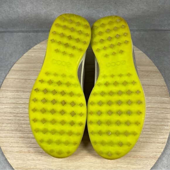 Ecco Spikeless Golf Shoes Mens EU 40 US 7 Gray Biom Hydromax Yak Leather - Picture 7 of 9